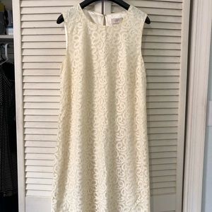 LOFT White Lace Dress - Size 4